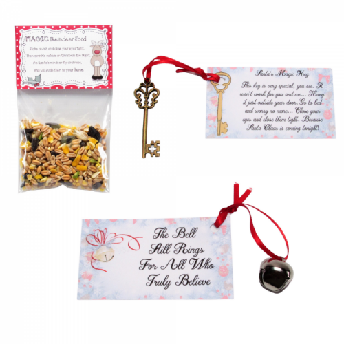 Santa Key - Reindeer Food & Believe Bell Bundle